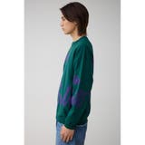 ジャガードロゴビッグニットトップス | AZUL BY MOUSSY | 詳細画像31