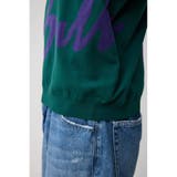 ジャガードロゴビッグニットトップス | AZUL BY MOUSSY | 詳細画像36