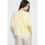 カシミヤミックスハーフスリーブニット | AZUL BY MOUSSY | 詳細画像32 