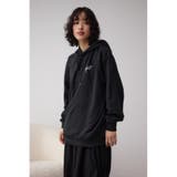 BLK | 相良刺繍スウェットパーカー | AZUL BY MOUSSY