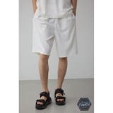 WHT | C/Tシリコンネームサイド切り替えショートパンツ | AZUL BY MOUSSY