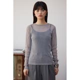 シアーラメ長袖トップス | AZUL BY MOUSSY | 詳細画像14 