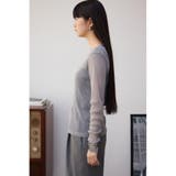 シアーラメ長袖トップス | AZUL BY MOUSSY | 詳細画像15 