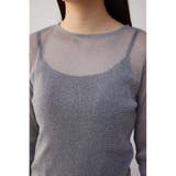 シアーラメ長袖トップス | AZUL BY MOUSSY | 詳細画像17 