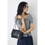 キルティングデザインフラップバッグ | AZUL BY MOUSSY | 詳細画像14