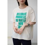 O/WHT1 | カジュアルロゴTシャツ | AZUL BY MOUSSY
