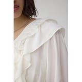 ラッフルショルダーブラウス | AZUL BY MOUSSY | 詳細画像10 