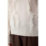 フリンジデザインニットトップス | AZUL BY MOUSSY | 詳細画像11 