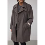 ウール混ステンカラーコート | AZUL BY MOUSSY | 詳細画像1