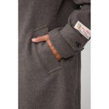 ウール混ステンカラーコート | AZUL BY MOUSSY | 詳細画像11