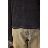 ジャガードロゴリブトップス | AZUL BY MOUSSY | 詳細画像11