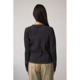 ジャガードロゴリブトップス | AZUL BY MOUSSY | 詳細画像7