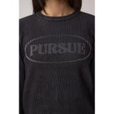 ジャガードロゴリブトップス | AZUL BY MOUSSY | 詳細画像8