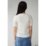 ポップコーンカットトップス | AZUL BY MOUSSY | 詳細画像7 