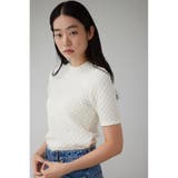 ポップコーンカットトップス | AZUL BY MOUSSY | 詳細画像2 