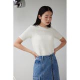 ポップコーンカットトップス | AZUL BY MOUSSY | 詳細画像3 