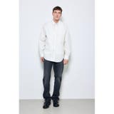 ジップアップ長袖シャツ | AZUL BY MOUSSY | 詳細画像4