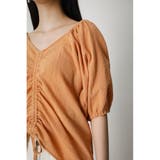 2WAY SHIRRING PUFF BLOUSE | AZUL BY MOUSSY | 詳細画像28