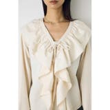 レースアップラッフルブラウス | AZUL BY MOUSSY | 詳細画像5 