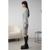 シャギースリーブミニニットワンピース | AZUL BY MOUSSY | 詳細画像27 