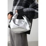 SLV | ミラーメタリックハンドバッグ | AZUL BY MOUSSY