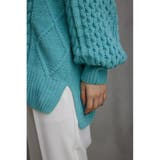 シェニールケーブルVネックニットトップス | AZUL BY MOUSSY | 詳細画像40 