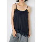 レースサテンアシメキャミソール | AZUL BY MOUSSY | 詳細画像29