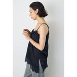 レースサテンアシメキャミソール | AZUL BY MOUSSY | 詳細画像30