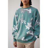 柄MINT5 | フラワーシャギーニット | AZUL BY MOUSSY