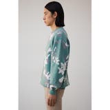フラワーシャギーニット | AZUL BY MOUSSY | 詳細画像15 