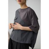 GRY | バイアスドッキングプルオーバー | AZUL BY MOUSSY