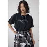メタリックプリントTシャツ | AZUL BY MOUSSY | 詳細画像11 