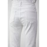 VINTAGE HEM DAMAGE WHITE DENIM | AZUL BY MOUSSY | 詳細画像8 