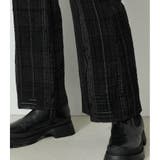 SHEER CHECK PANTS | AZUL BY MOUSSY | 詳細画像10 