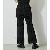 SHEER CHECK PANTS | AZUL BY MOUSSY | 詳細画像7 