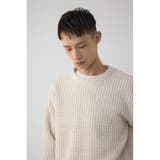 ワッフル編みマットモールニット | AZUL BY MOUSSY | 詳細画像2 