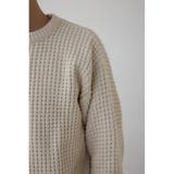 ワッフル編みマットモールニット | AZUL BY MOUSSY | 詳細画像9 