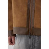 切替合皮ブルゾン | AZUL BY MOUSSY | 詳細画像31 