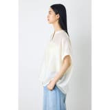 ハーフスリーブドルマンシャツ | AZUL BY MOUSSY | 詳細画像4