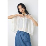 ハーフスリーブドルマンシャツ | AZUL BY MOUSSY | 詳細画像12