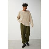 BOUCLE COMFORTABLE KNIT | AZUL BY MOUSSY | 詳細画像4