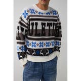 柄WHT5 | ノルディックアグリーニット | AZUL BY MOUSSY