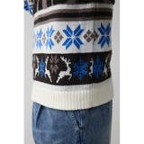 ノルディックアグリーニット | AZUL BY MOUSSY | 詳細画像11