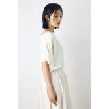 アシンメトリードレープトップス | AZUL BY MOUSSY | 詳細画像3 