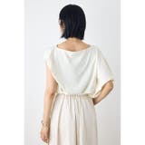 アシンメトリードレープトップス | AZUL BY MOUSSY | 詳細画像4 
