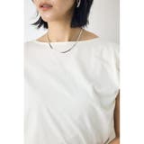 アシンメトリードレープトップス | AZUL BY MOUSSY | 詳細画像6 