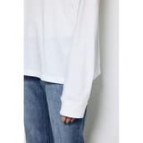 ワンポイントロゴロングTシャツ | AZUL BY MOUSSY | 詳細画像10 