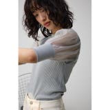 シアースリーブパフトップス | AZUL BY MOUSSY | 詳細画像24 