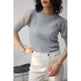シアースリーブパフトップス | AZUL BY MOUSSY | 詳細画像23 