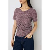 カットツイードフロントギャザートップス | AZUL BY MOUSSY | 詳細画像22